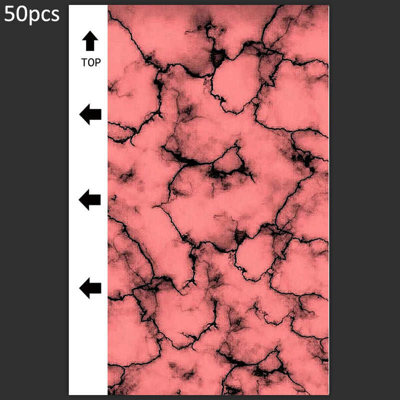 50Pcs / Pack Marble Grain Series Color Back Film for Cutting Machine 18x10.5cm PVC Rear Sticker Sheets 50Pcs / Pack Marble Grain Series Color Back Film for Cutting Machine 18x10.5cm PVC Rear Sticker Sheets